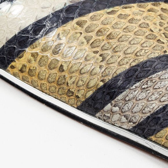 Givenchy Paris Striped Snakeskin Pumps - Picture 7 of 9